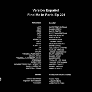 Encuentrame En Paris Doblaje Wiki Fandom