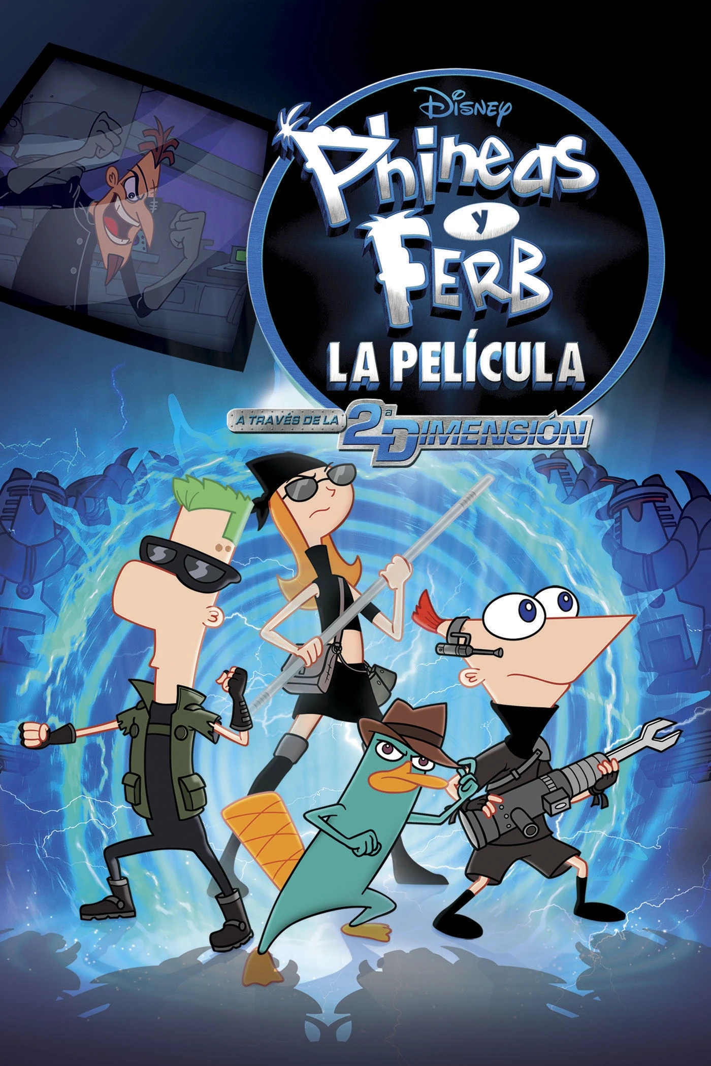 Phineas y Ferb la película: A través de la segunda dimensión ...