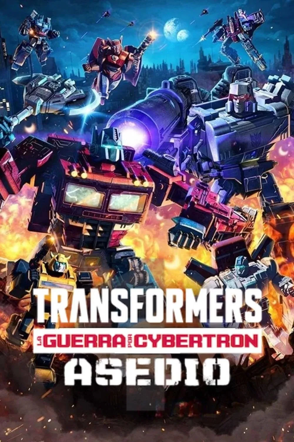 Transformers Trilogia de la guerra por Cybertron Asedio Temporada 1 Capitulo 4