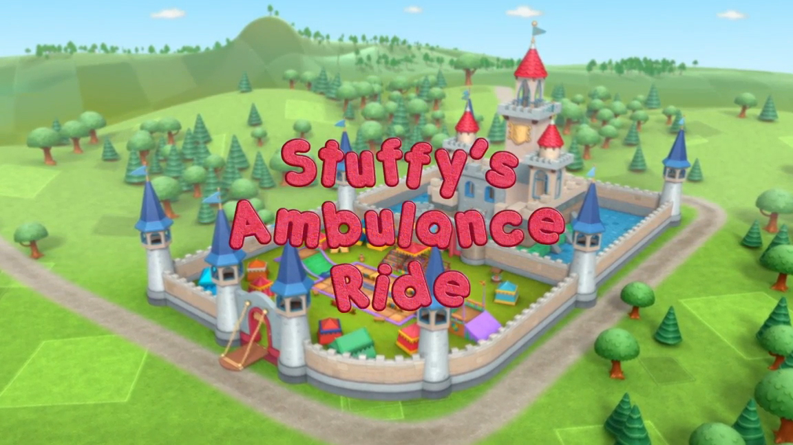 doc mcstuffins stuffy's ambulance ride
