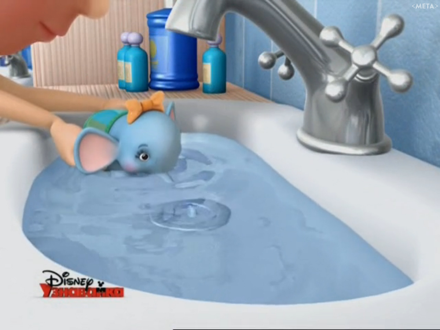 Image Hazel In The Bathroom Sink Jpg Doc Mcstuffins Wiki Hazel In The Bathroom Sink Jpg