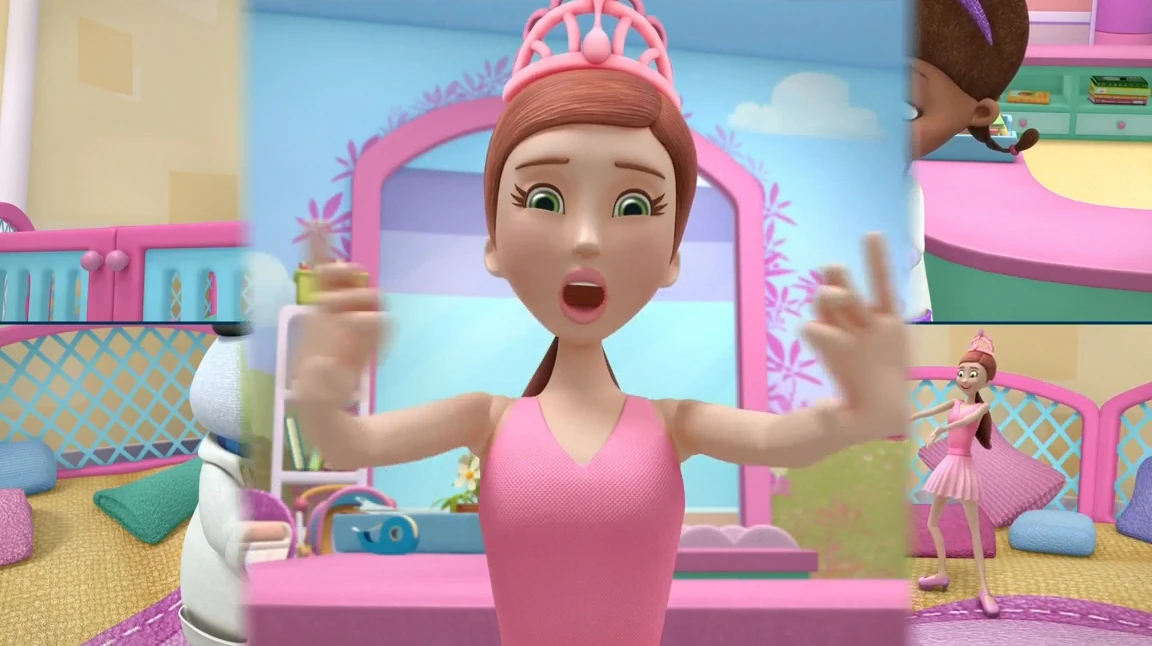Image Dress up daisy breaking the fourth wall.jpg Doc McStuffins
