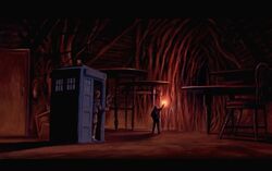 Lungbarrow arrival in the attic