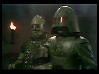 The Ice Warriors arrive on Peladon
