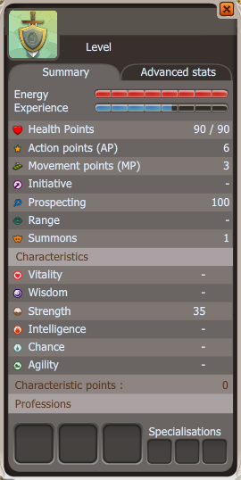 Characteristics