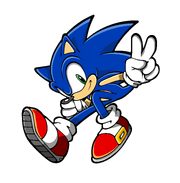 Sonic GCSE comic Sonic COVER by envy the hedgehog