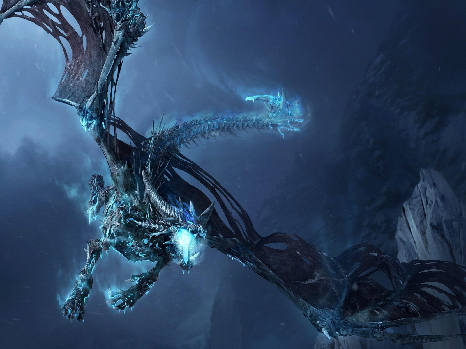 image fantasy ice dragon wallpaper jpg dogkid s wiki of wonder