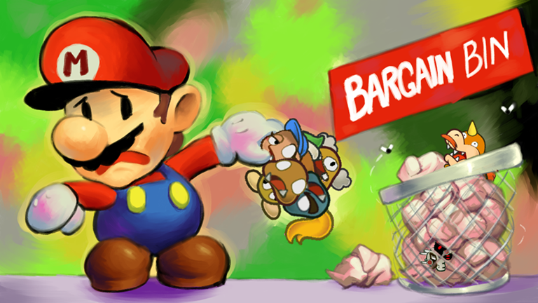 Bargain Bin Dogon Wiki Fandom - paper mario paper mario 2 decal roblox