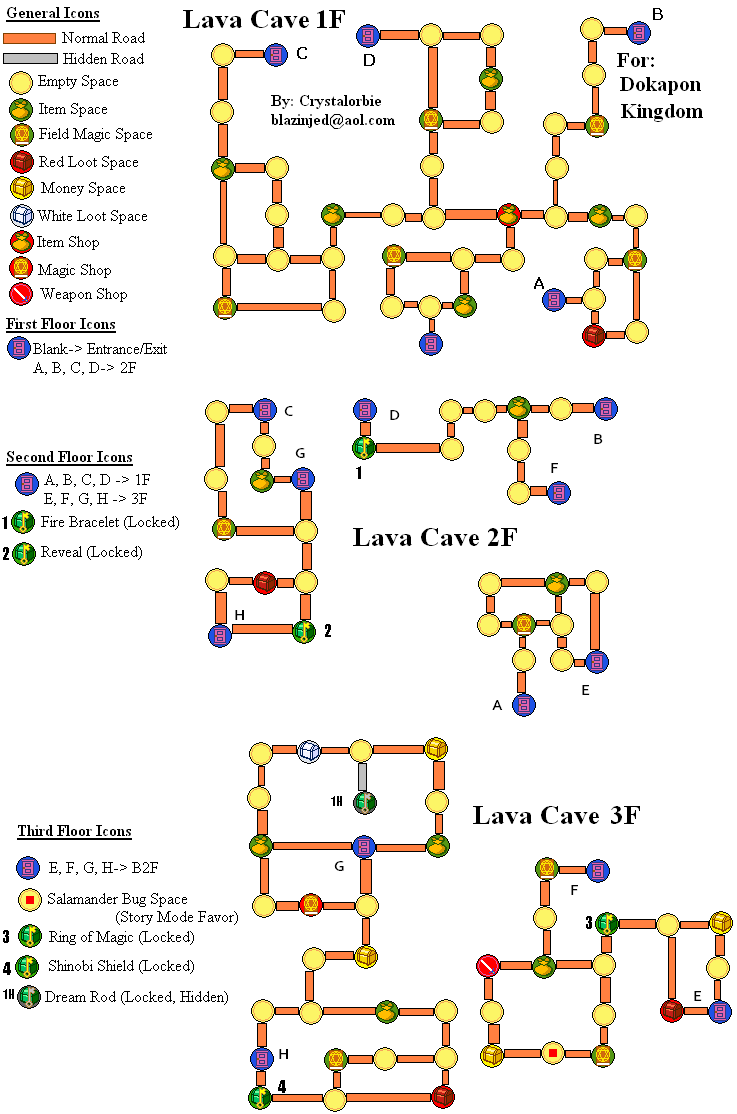 Lava Cave/Map Dokapon Wiki Fandom