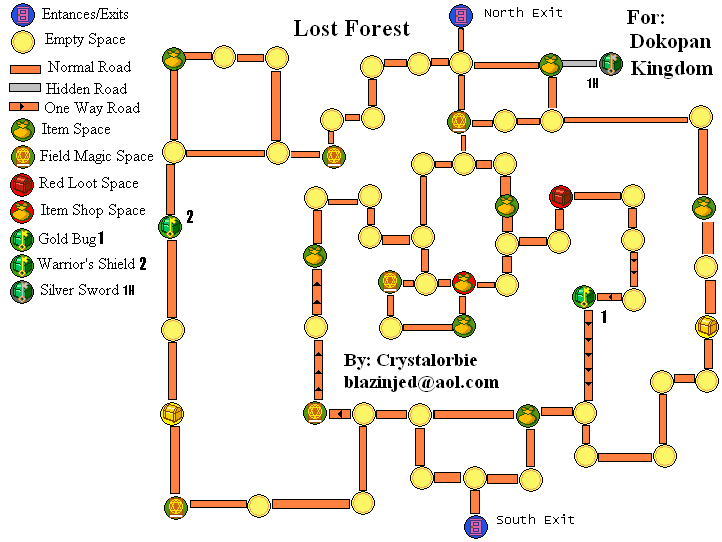 Lost Forest/Map Dokapon Wiki FANDOM powered by Wikia