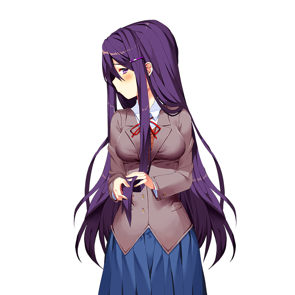 Image result for ddlc yuri