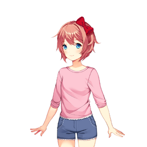 Sprites Sayori Doki Doki Literature Club Wiki Fandom