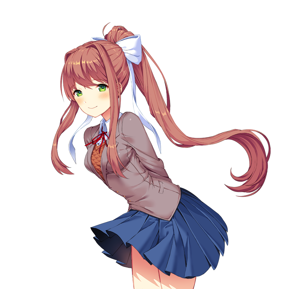 Just Monika Minecraft Skin