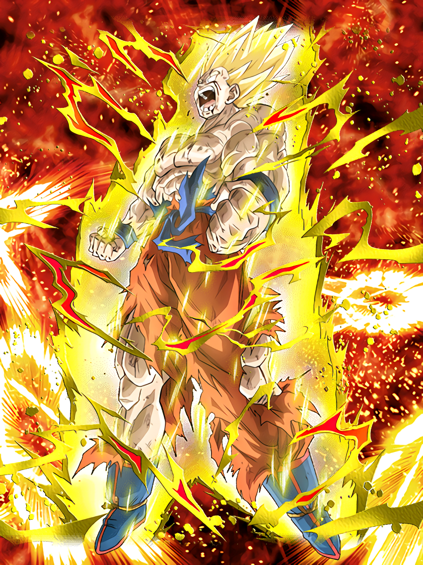 Summum de la colère - Son Goku Super Saiyan | Wiki DokkanBattleFR