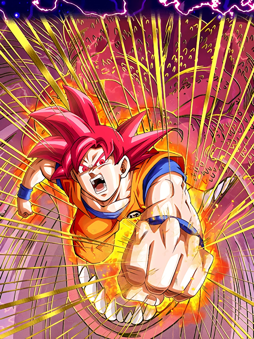 Poing divin Son Goku Super Saiyan divin Wiki DokkanBattleFR FANDOM powered by Wikia