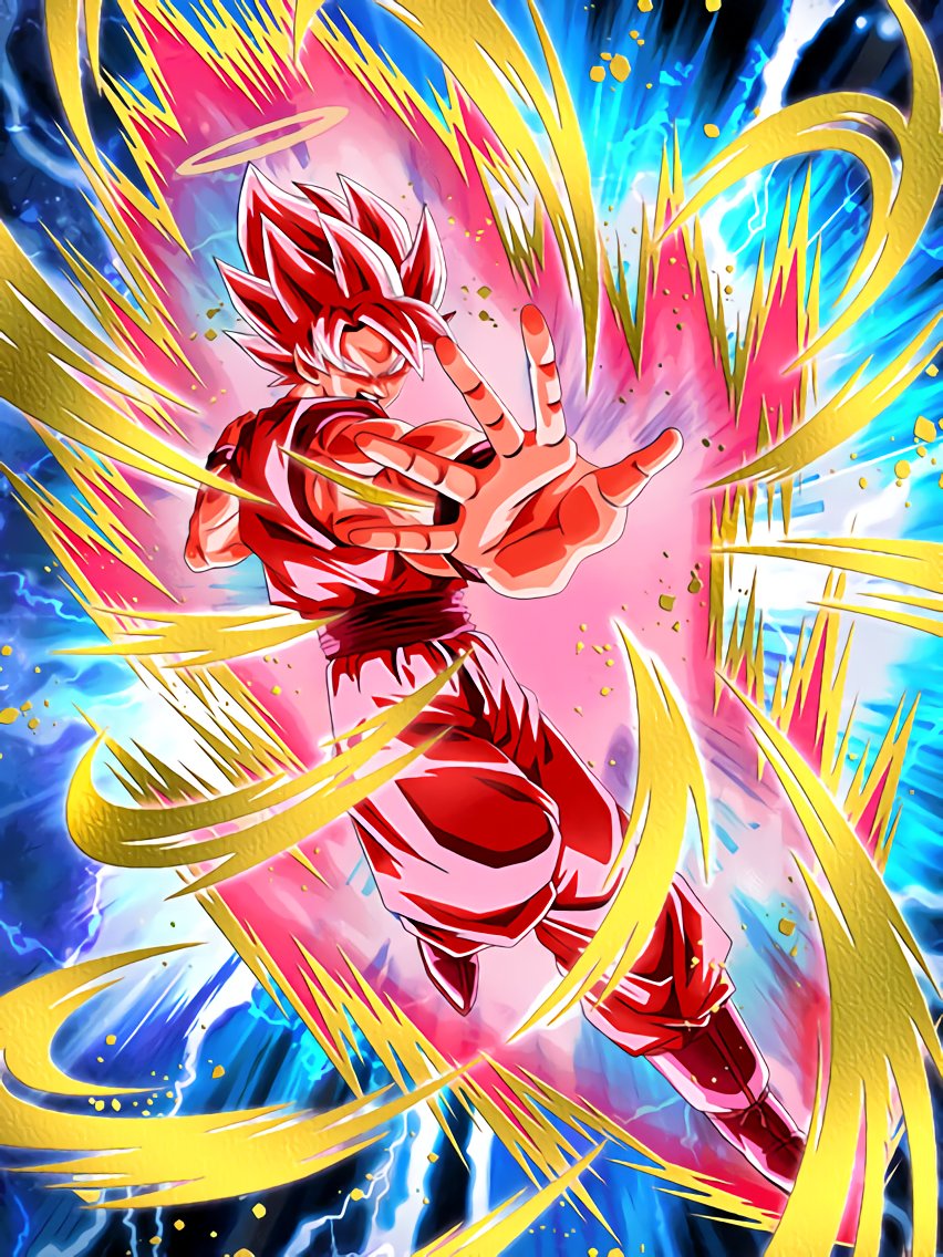 À pleine puissance Son Goku Super Saiyan (ange) (Super