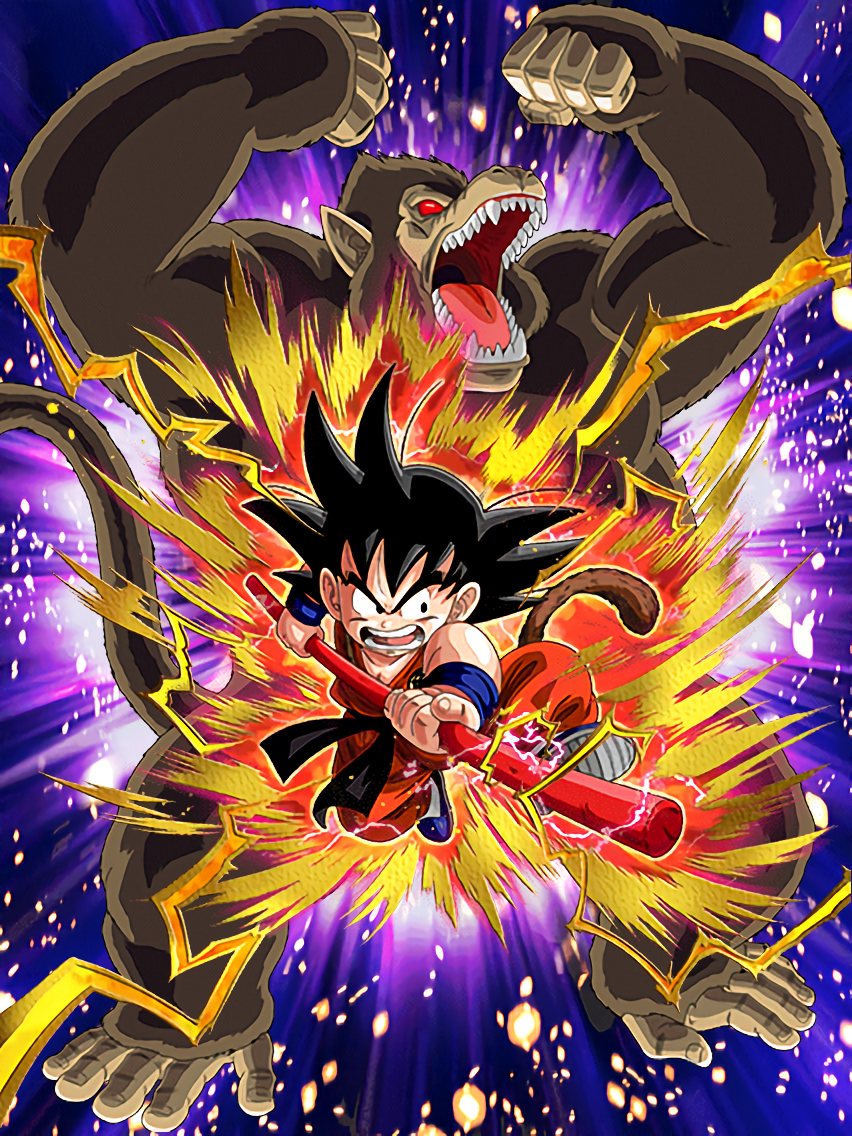 Puissance sauvage Son Goku  enfant gorille  Wiki 