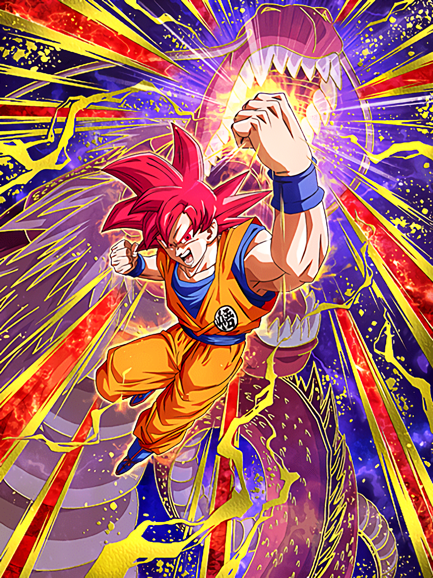 Corps habitÃ© d'une force divine - Son Goku Super Saiyan divin | Wiki