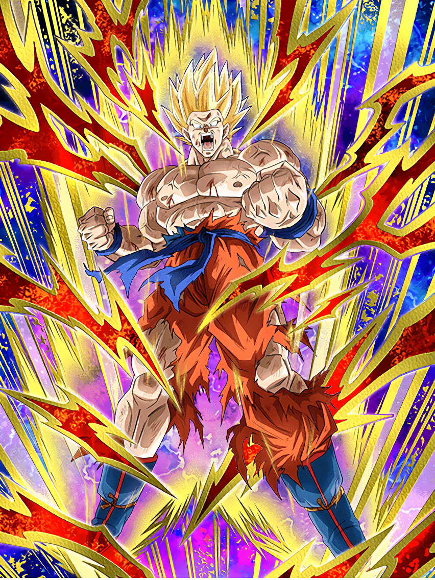 Rugissement de col re  Son Goku  Super Saiyan Wiki 