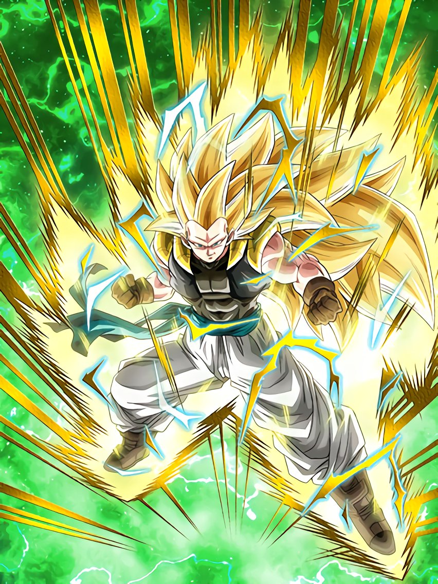 Fusion incandescente Gotenks Super Saiyan 3 (jeune