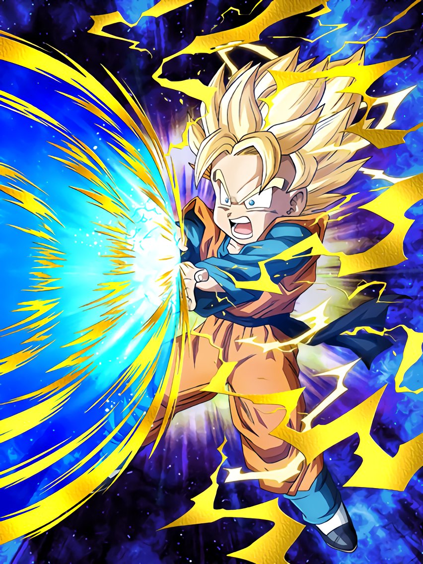 Une vigueur audelà des attentes Son Goten Super Saiyan