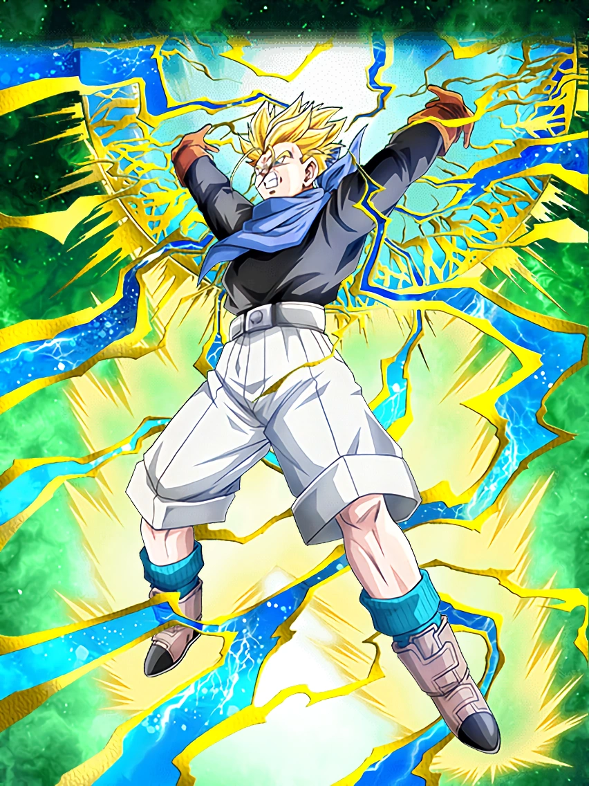 Capacité entretenue Trunks Super Saiyan (GT) Wiki DokkanBattleFR