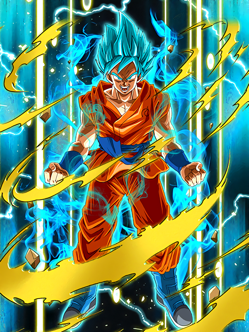 Limite de l'évolution - Son Goku Super Saiyan divin SS ...