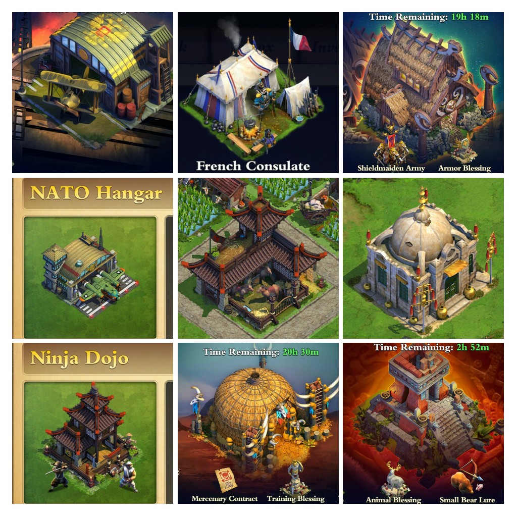 DomiNations EventBuildings