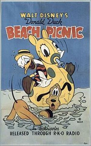 D beach picnic poster