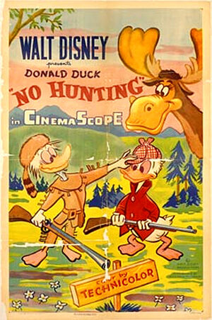 D no hunting poster