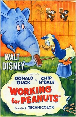 D working for peanuts poster
