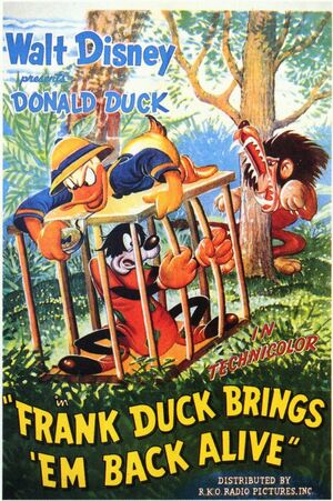 D frank duck poster
