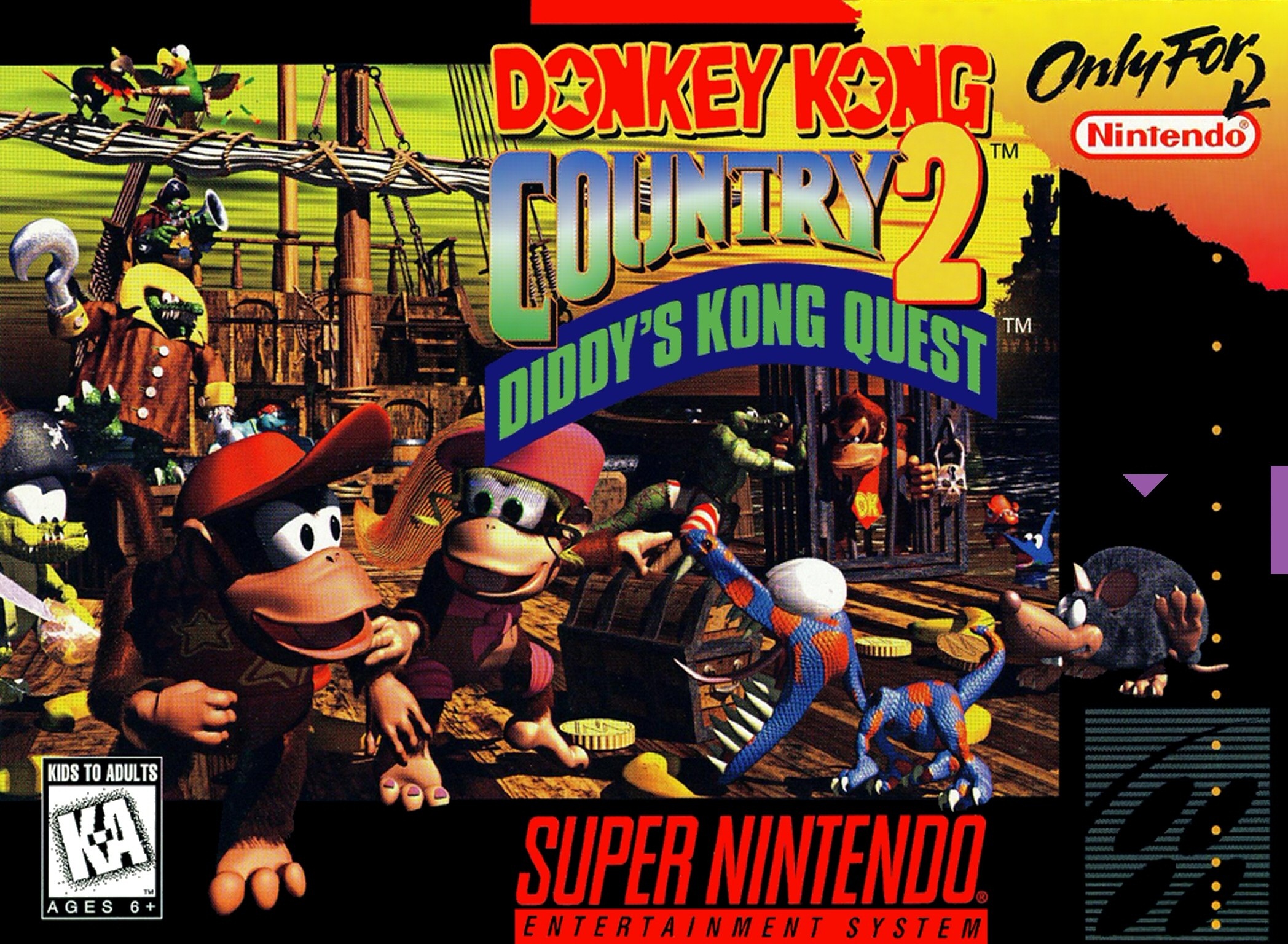 Donkey Kong Country 2 Diddy