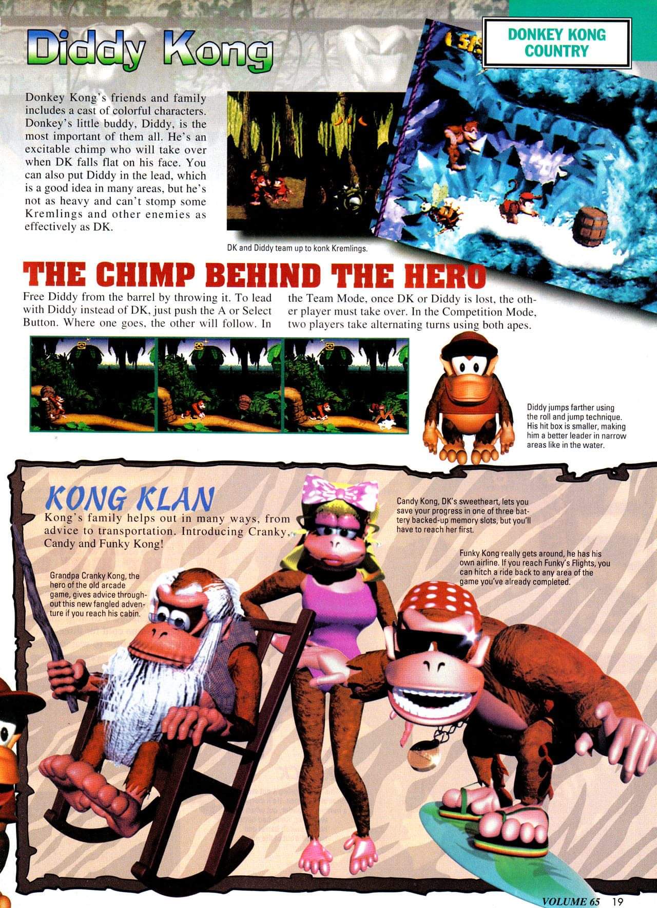 donkey kong family names