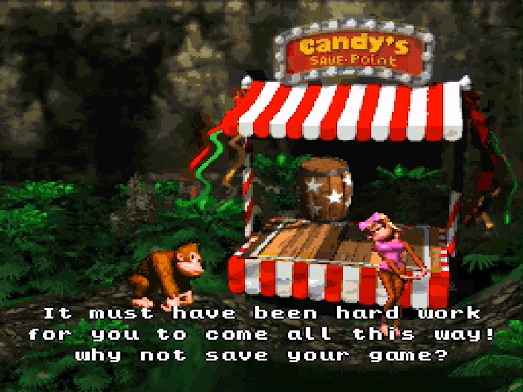 Candy's Save Point Donkey Kong Wiki FANDOM powered by Wikia