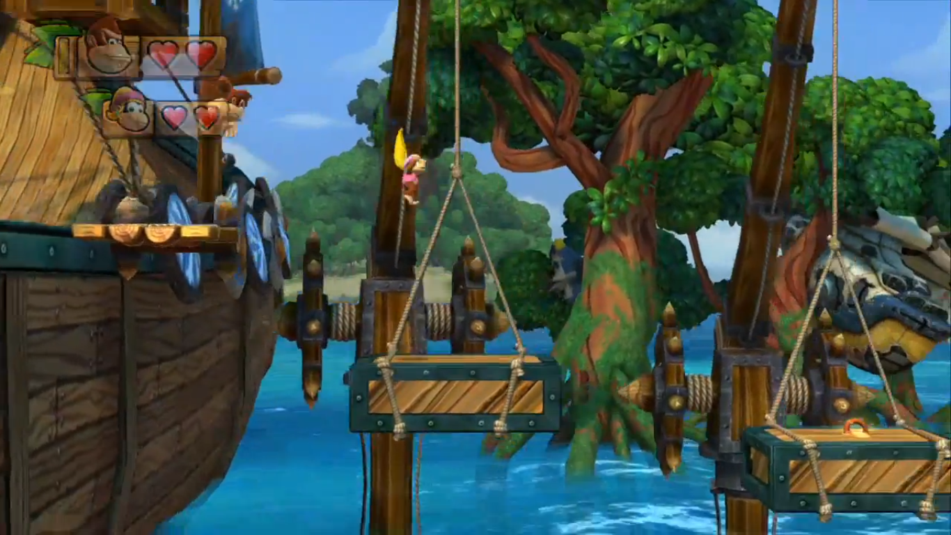 Image - Donkey Kong Country Tropical Freeze Level 1 2 ...
