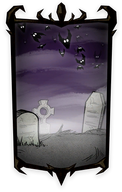 Cemetery Portrait Background