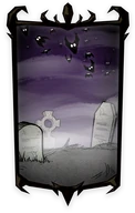 Cemetery Portrait Background