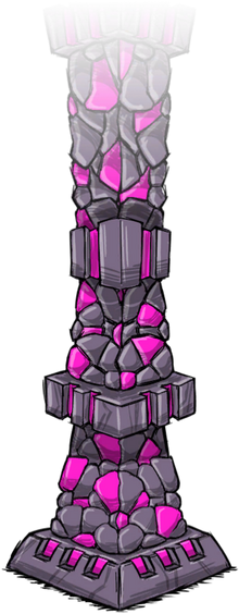 Ruins pillar