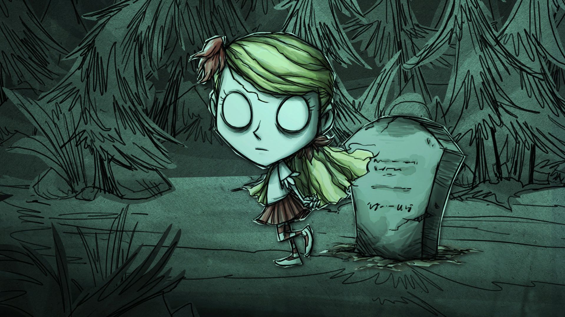 Донт старв. Don&apos;t Starve Венди. Don't Starve Wendy. Don't Starve together Венди.