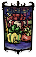 Wrapped Gifts Portrait Background