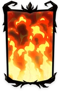 Flame Portrait Background