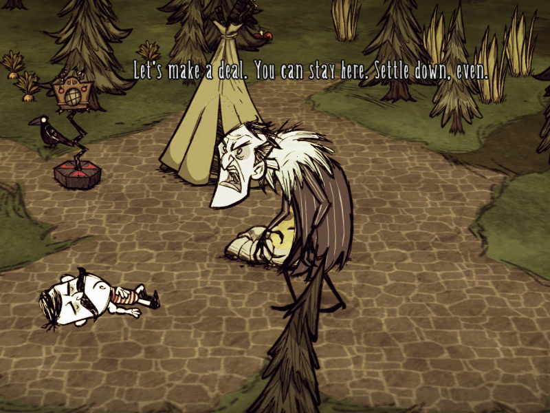 Image - Maxwell Greeting Adventure Mode Two Worlds.png | Don't Starve game Wiki | FANDOM powered ...