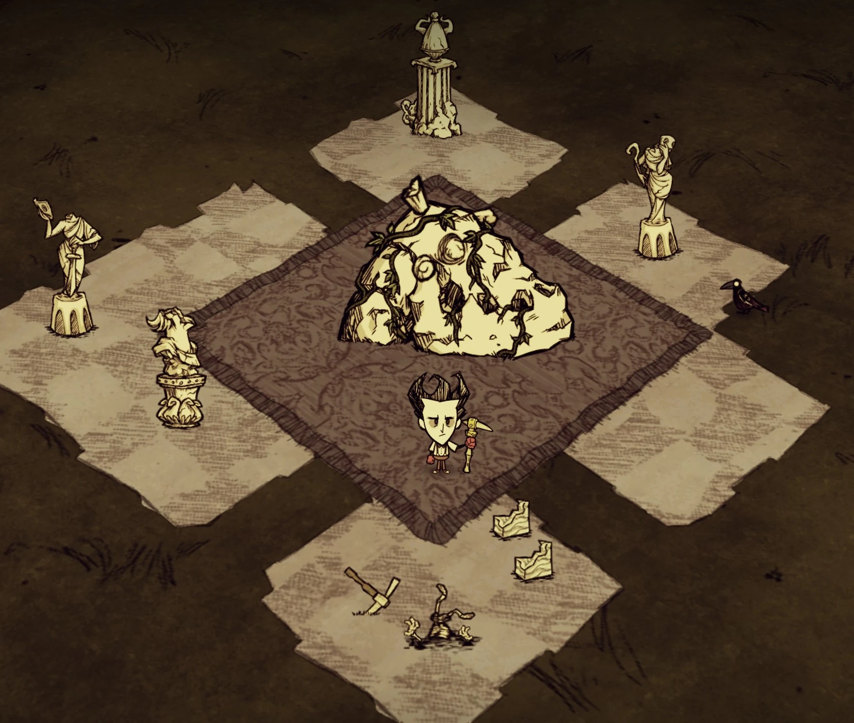 Marble Statues Don't Starve game Wiki FANDOM powered by Wikia