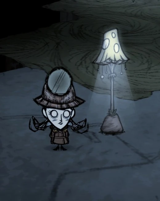 Image Mushlight charged near willow screenshot.jpg Don't Starve game Wiki FANDOM powered