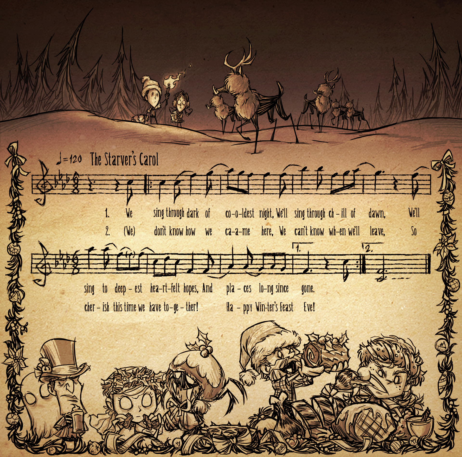 winters feast dont starve game wiki fandom powered by wikia don t starve christmas