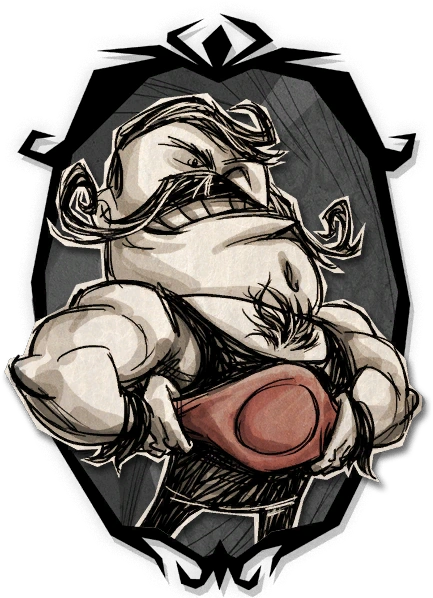 Image - Wolfgang Shadow Skin Portrait.png | Don't Starve game Wiki