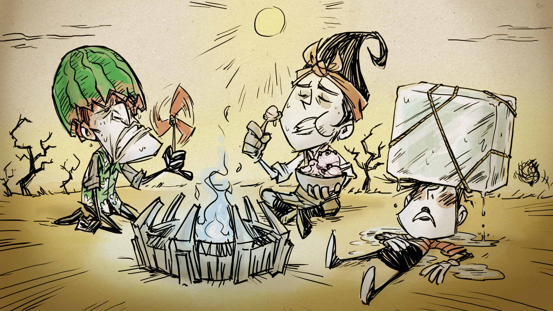 Don't Starve Винона арт