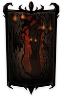 Haunted Forest Portrait Background