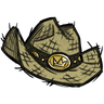 Cowboy Straw Hat Icon